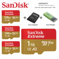 在飛比找蝦皮購物優惠-Extreme SanDisk 1TB 256GB 512G