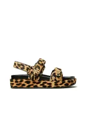 Tory Burch Leopard Print Platform Sandals