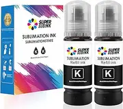 Black Sublimation Ink for Epson 2800 ET2803 ET2850 ET2720 ET2760 ET4800 ET15000 Heat Press Transfer Ink
