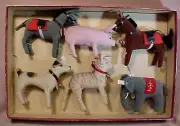 Steiff 150th Birthday Jubilee Assortment 6 Animals 1997
