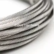 Stainless Steel T316 Cable Railing, 1/4" 1x19, 7x19 Commercial Grade New Stock