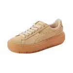 【小八】PUMA SUEDE PLATFORM TRACE NATURAL VACHETTA 駝色 367259-02