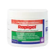 Virbac Rapigel Muscle &Joint Relieving Gel 250gms Horse Equine Supplement Farm