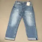 ETICA Bryce Pinch Waist Boyfriend Pant Canyon Reef Certified Organic Size 24 EW1