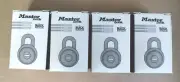 4 New Master Lock Combination Padlock Gym School Locker Gate Bicycle Chain Safe