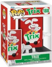Funko Pop Trix Cereal Box #188 + pop protector Trix Rabbit