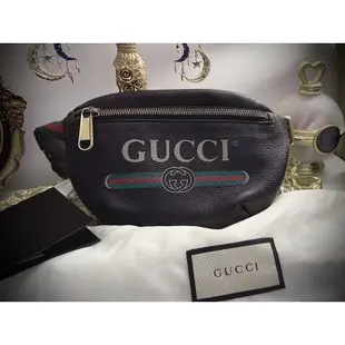 Gucci 腰包 小款 經典黑 專櫃購入正品✨