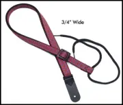3/4" Legacystraps Mandolin Strap Ukulele Strap Mariposa pattern 3/4"