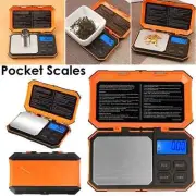 Mini Pocket Scales Electronic LCD Digital Weighing Scales Gold Jewelry Scales