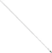 RoadPro RPPS-2W Platinum Series White 2' 1000W Fiberglass CB Antenna Whip