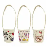 在飛比找小三美日平價美妝優惠-Hello Kitty~帆布飲料提袋(1入) 款式可選