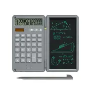 12 Digits Display Smart Calculator Handwriting Tablet Button Battery Solar Dual Power Supply Mini Scientific Calculator