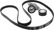Belt Tensioner Pulley Fit for Dacia Renault Car Auto Part 6PK1822 8200598964 8200808764 8200598966 Timing Belt Tensioner Kit 117206838R Chain Tensioner Cap