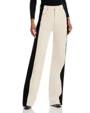 Mother The Tuxedo Maven Heel High Rise Jeans in Sideswipe