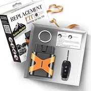 Extra-Partss Simple OBD Key and Flip Remote Key for Ford N5F-A08TAA 164-R8130 fits F150 F-150 F250 F-250 F350 F-350 2015 2016 2017 2018 2019 Add a New Key (3 Btn)