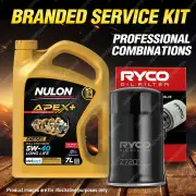 Ryco Oil Filter 7L APX5W40D2 Engine Oil Service Kit for Hyundai Grandeur TG 4cyl