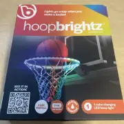 Brightz HoopBrightz LED Basketball Rim Light Color Morphing - Motion Sensing ...