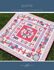 New Applique & Pieced Quilt Pattern PLUME Amanda Murphy