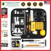 Comprehensive Watch Tool Set - 155 PCS Featuring Battery Change & Link Removal