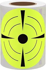 Hybsk Splatter Target Stickers 3 Inch Round Self-Adhesive Shooting Targets Paper for BB Gun,Pellet Gun - Target Dots