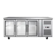 Atosa Glass Three Door Cooling Table EPF3731