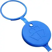 Jagowa 1 Pcs Windscreen Washer Fluid Reservoir Cap - Durable Replacement Lid Compatible with Peugeot 206, 207, 408, C-Triomphe, C-Quatre (Blue)