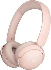1MORE Kids Headphones Wireless, SonoFlow Mini Hearing Protection Study Headphones, Bluetooth Headphone Over Ear, Kids Headset, Safe Volume 75/85/90 dBA, 65H Play Time, Fast Charging (Pink)
