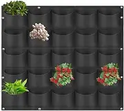 Hanging Planter Bag Wall Planting Bag Vertical Plant Grow Hanging Gardening for Home DecorHanging