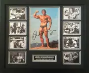 ARNOLD SCHWARZENEGGER SIGNED LIMITED EDITION FRAMED MEMORABILIA