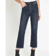 New With Tags SASS & BIDE "The Nouveau Classic" High Waist Crop Jeans Size 24