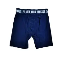 在飛比找Yahoo!奇摩拍賣優惠-[現貨]彈性運動內褲 MLB緊身內搭褲 紐約洋基New Yo