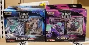Pokemon Ice & Shadow Rider Calyrex VMAX League Battle Decks tcg 2 Sets