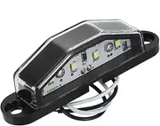 Gatuida Led License Plate Light for Truck Trailer High Brightness Easy Installation Low Power Consumption Plastic Design