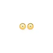 9ct 4mm Ball Stud Earrings