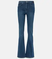 [Frame] Frame Braided high-rise flared jeans 29 blue
