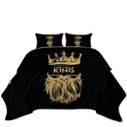 Mens Design Live Like a King Coverlet
