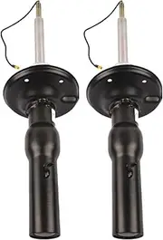 JILORTH 1Pair Rear Shock Absorbers with Pasm Electric Compatible for Porsche Cayman 987 2006-2012, Rear Struts, OEM: 98733305305, 98733305308