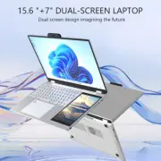 15.6 in Double Screen Laptop Computer 2.9GHz 16GB RAM 1TB SSD HDMI Windows 11av
