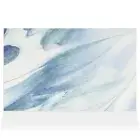 Home Decor Wall Sign White and Blue Sea Style M Abstract Art Picture Frame