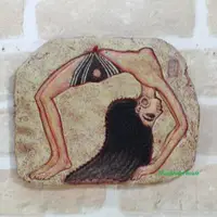在飛比找蝦皮購物優惠-點點蘑菇屋 歐洲進口~埃及女舞者岩磚壁飾 壁掛 掛飾 古埃及
