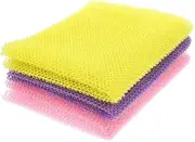 Frican Sponge Bath Net Exfoliating Shower Loofah Body Scrubber for Gentle Skin Exfoliati