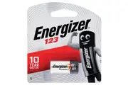 Energizer Lithium 123 1Pack 3V Lithium Battery