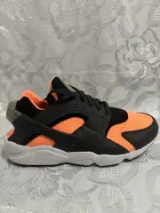 NIKE AIR HUARACHE CRATER PRM 11.5 DQ5013 001 VOLT ATOMIC ORANGE PLUS TAILWIND DN