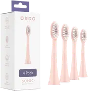 Ordo Sonic Brush Heads 4Pk Rose Gold/Petal