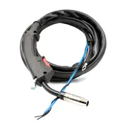 Gasless Direct Connect MIG Gun MB14 with 3m Copper Wire and Steel Liner