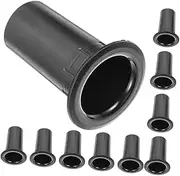 PENIKOKO 10pcs Speaker Port Tube Subwoofer Terminal Plates for Enhanced Bass Compatible with Various Brands for DIY Speaker Projects and Audio Clarity