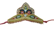 @ Indian Traditional Laddu Gopal Krishna Decorative Mukut For Janmashtmi