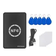 RFID NFC Chip Reader/Writer+5XUID Card+CUID Keychain RFID Duplicator Tag 8423