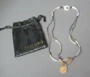 New Lizzy James Mixed Metal Wrap Bracelet Necklace - Trixy Tree of Life 2 k4 beh