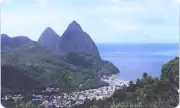 St Lucia Gorgeous Souvenir Magnet
